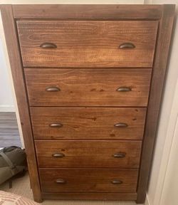 Wayfair  Montauk solid Wood Dresser and matching nightstand