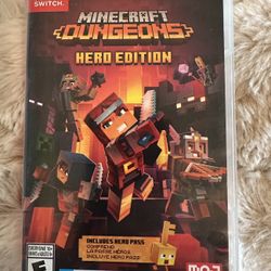 Nintendo Switch Minecraft Dungeons Hero Edition