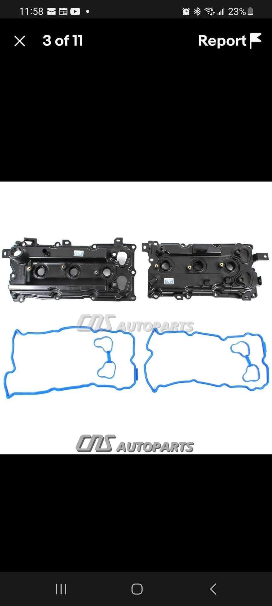 Left And Right Engine Valve Cover Set