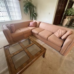 Pink Sectional Sofa by contemporary designs division of Lane 