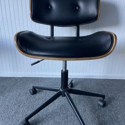 Office Chair Wood Back & Bottom