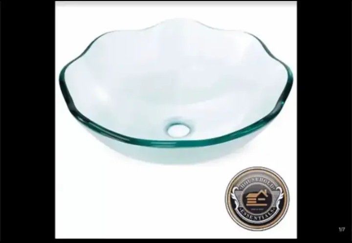 SEA SHELL STYLE VESSEL SINK.... CHECK OUT MY PAGE FOR MORE ITEMS