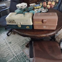 Tackle Boxes With Tackle Selling Each Or Both