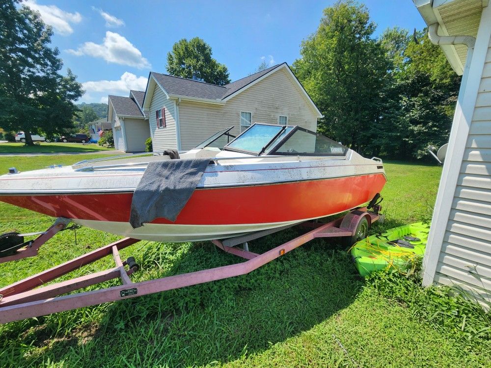 Boat And Trailer
