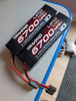 Traxxas 6700mha batteries