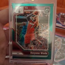 Dwayne Wade Panani Donruss Optic Green Shock