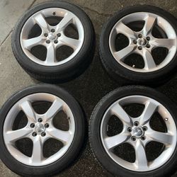 Subaru wheels and tires 5x100