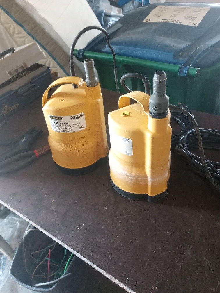 Mondi 2/5 Hp 1200 Gph Sump Pump