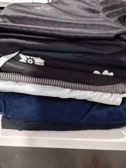8Shorts and polo shirt and button down
