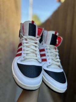 Top Ten RB 'WHITE VIVID RED sneakers