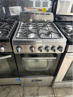Avanti Stainless Steel 4 burner gas stove 20 inches