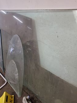 Glass table Tops all different sizes all different shapes