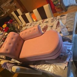Pink Lounge  Chair