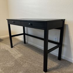 IKEA Hemnes dark brown/black computer desk