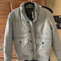 Banana Republic Mens coat Size small- new with tags