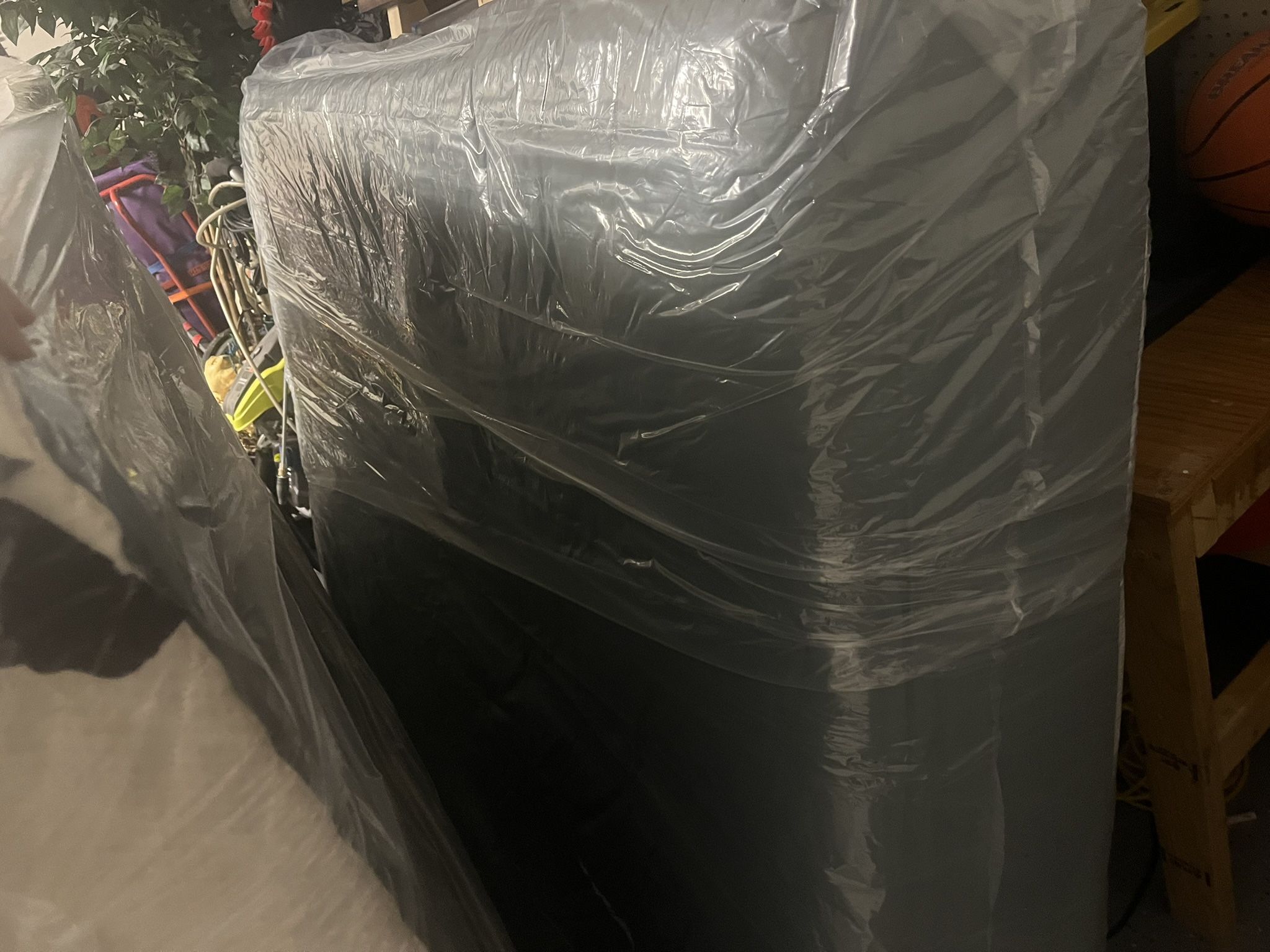 Full size Mattress, Boxspring and Frame 