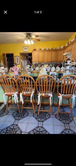 Amish Made Wooden chairs