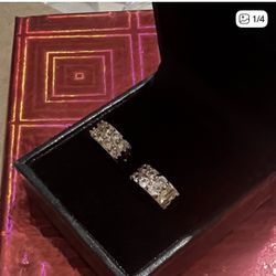 Brand New Gold Plated mini Huggie Style Hoop Earrings 