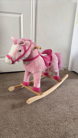 Pink Horse Rocker