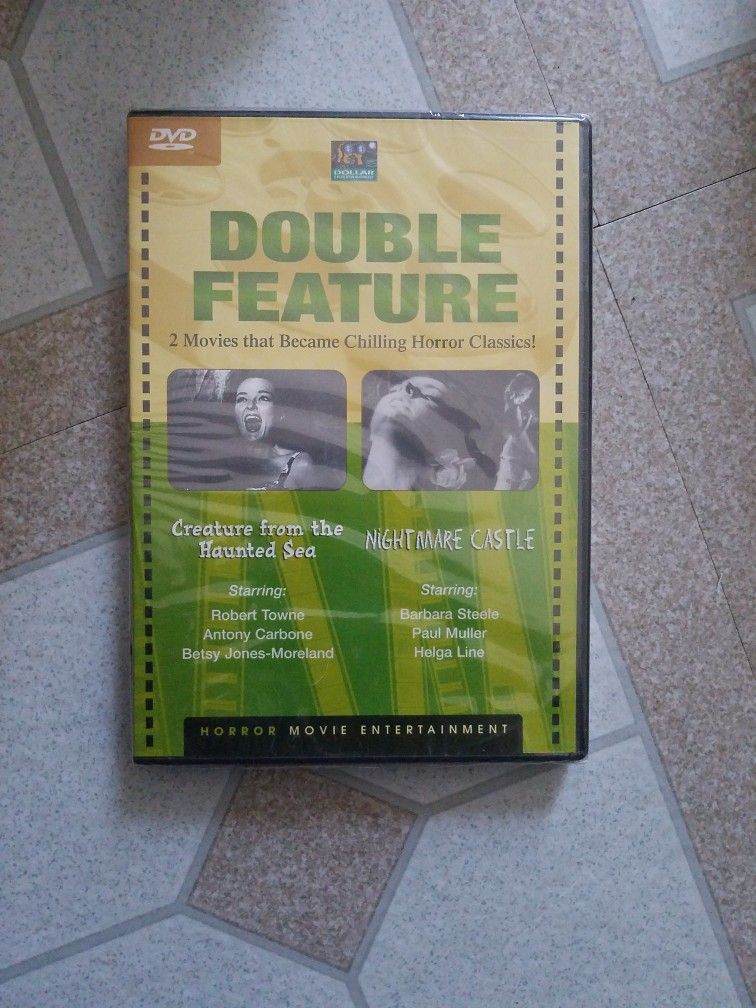 Creature From the Haunted Sea/ Nightmare Castle Dvd