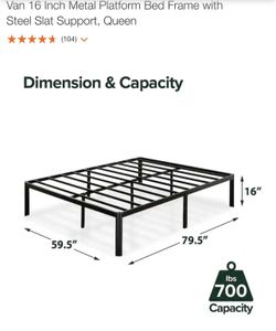 Queen Platform Bed
