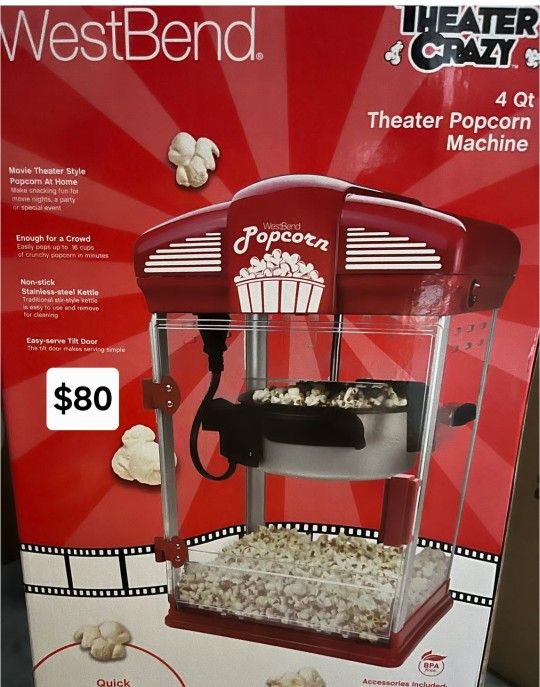 Popcorn Machine Great For Party's