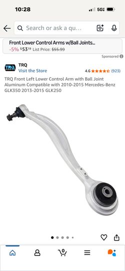 2015 Glk350 front suspension parts