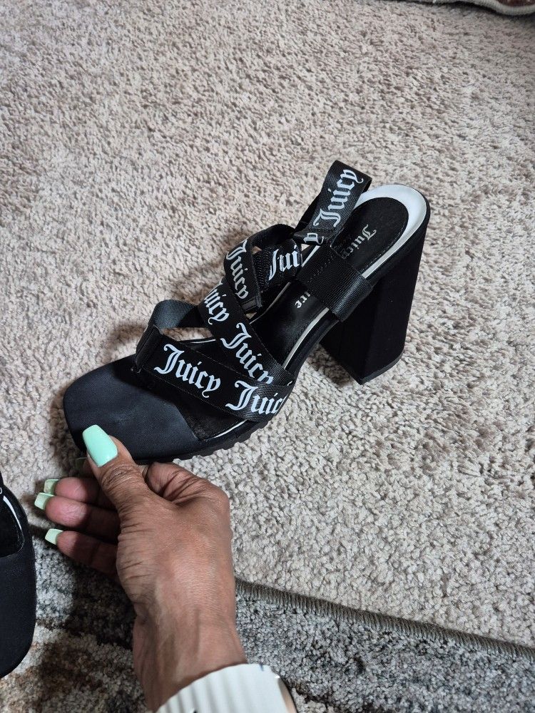 Juicy Shoes Strap Heels