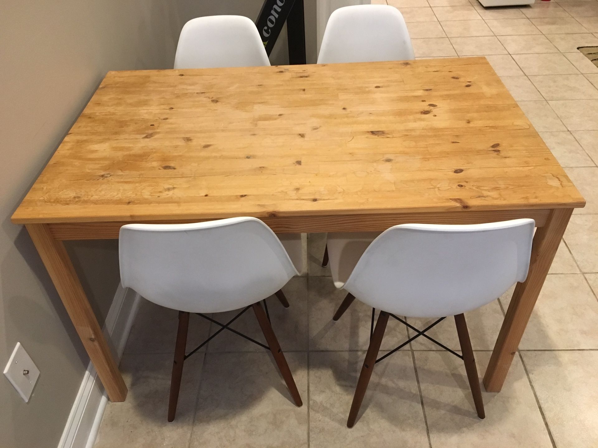 Small IKEA dining table