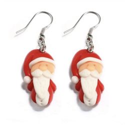 Santa Earrings 