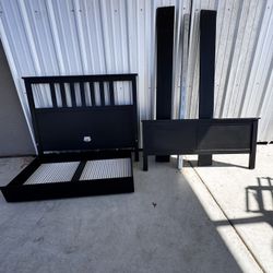 Full Size Bed Frame Solid Wood