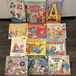 Lot of 12 Berenstain Bears Books by Stan & Jan Berenstain