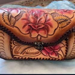 Genuine Leather Mexican Handmade Handbag/Purse