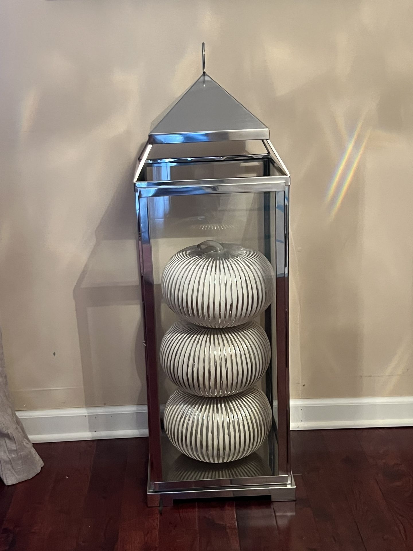 Handcrafted Metal Lantern