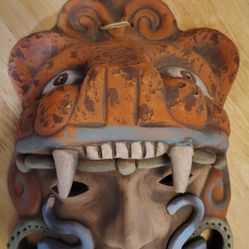 Decorative Aztec mask