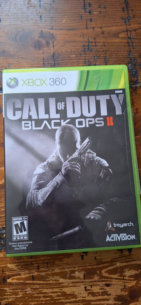 Call Of Duty Balck Ops 2 Xbox 360