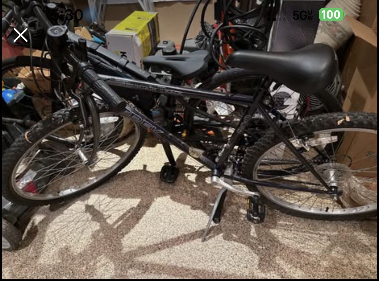 Trek 800 Mountain Track – 18” Frame – Shimano 14-Speed – Tuned & New Tubes