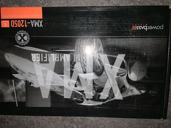 Powerbass 2400 watt amplifier. New