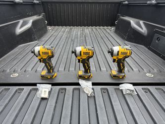 DEWALT ATOMIC 20V MAX Cordless Brushless Compact 1/4 in. Impact Driver (Tool Only) **2 Available, $90 Each**
