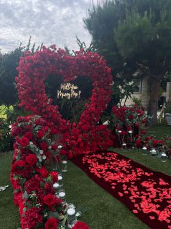 Red heart Arch