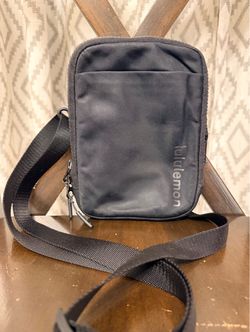 lululemon Black Mini Crossbody Bag