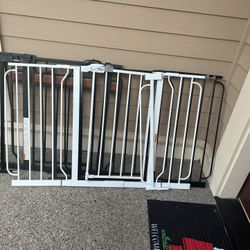 3 Wide Adjustable Baby Gates