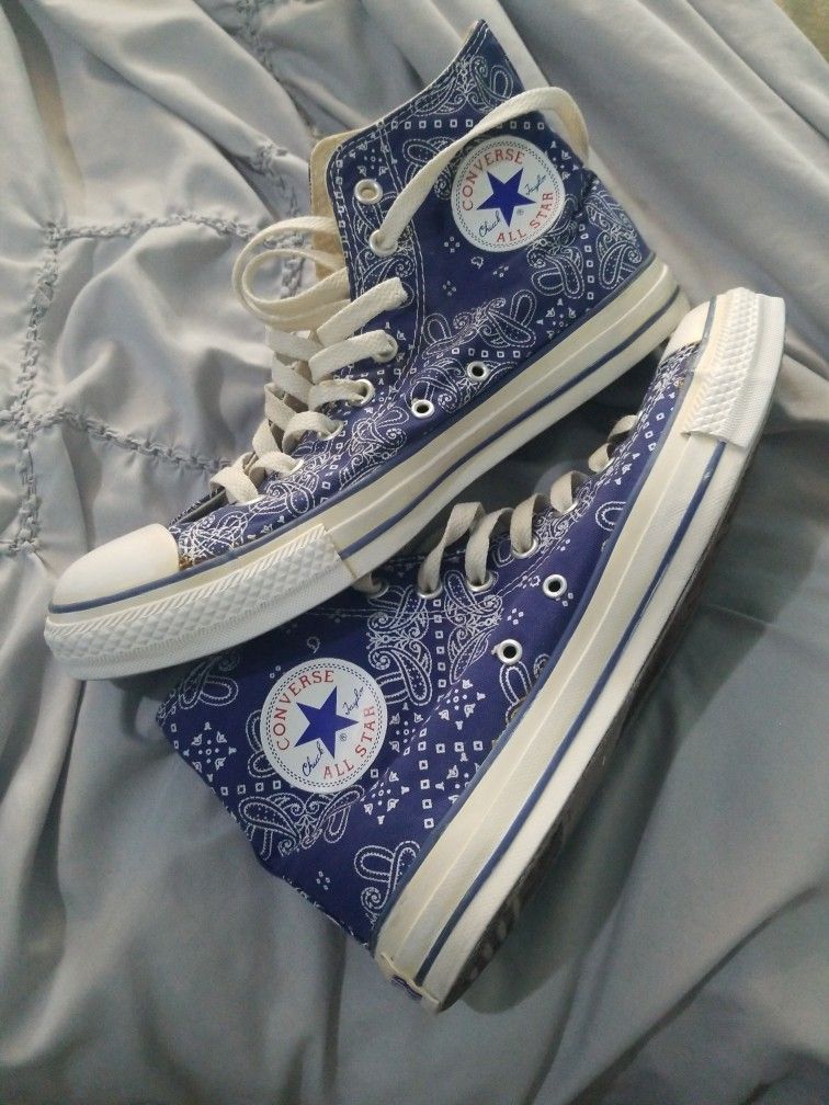 Converse Chuck Taylor Blue Bandana