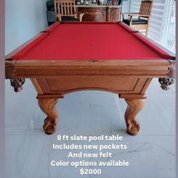 Mesa De Billiar 8 Pie Con Delivery Y Install 