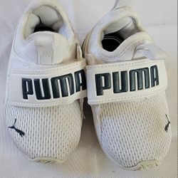Used Toddler White Puma Shoes Size 5C US