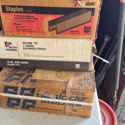 Power Tools And Construction Staples