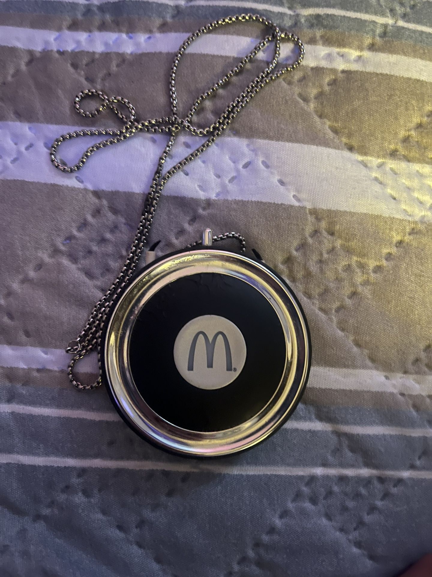 McDonald’s Air Purifier Necklace 24” Chain