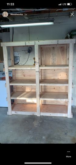 Custom wood shelves/ carpentry