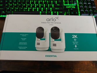 Arlo Indoor Pan Tilt Cameras 2 pk