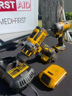 DeWalt 20V MAX Cordless Brushed 2 Tool Compact Drill and Impact Driver